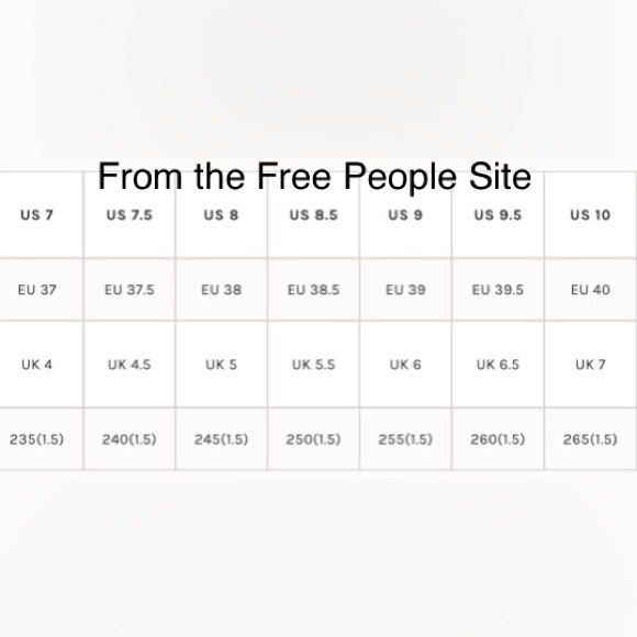 NWT Free People Winona Wedge Sandals - 7, 8, 9 & 10 - Picture 6 of 6